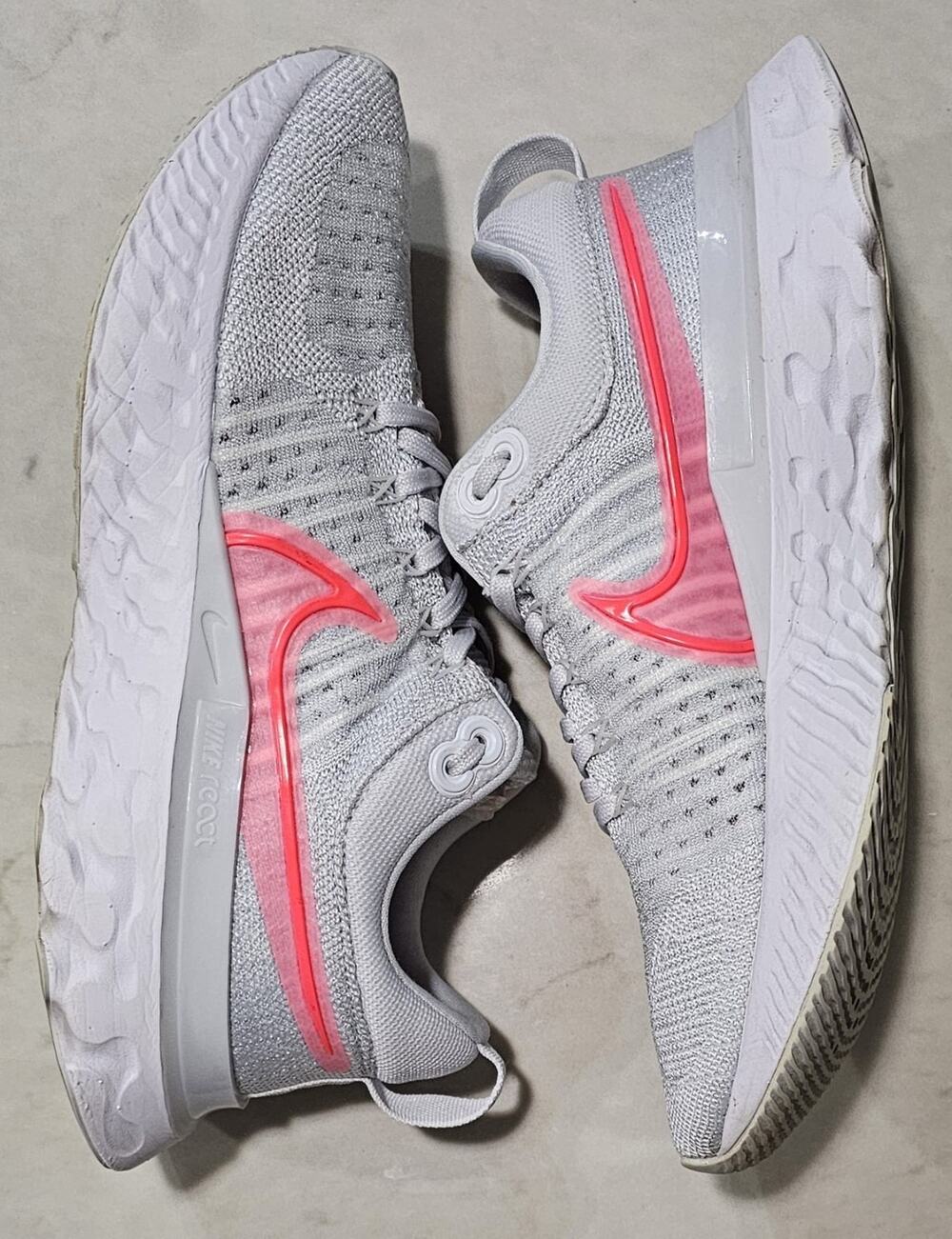Nike React Infinity Run Flyknit 2 Sunset Pulse Women's Running Shoes Size 8.5 CT